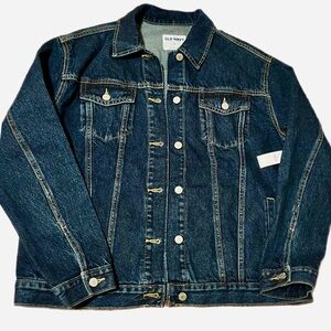 Old Navy Dark Blue Denim Jacket NWT